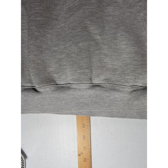 Adidas Grey Pullover Hoodie - XL - Picture 5 of 7